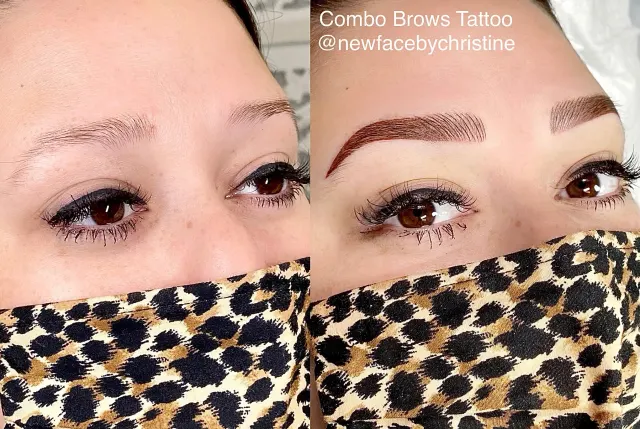 Combo Brows / Microshading result by New Face by Christine, NYC — photo 1