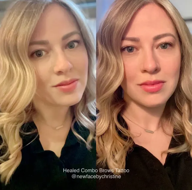 Combo Brows / Microshading result by New Face by Christine, NYC — photo 7
