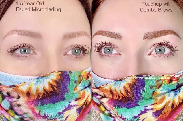 Combo Brows / Microshading result by New Face by Christine, NYC — photo 17