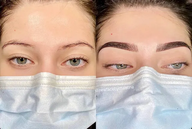 Combo Brows / Microshading result by New Face by Christine, NYC — photo 21