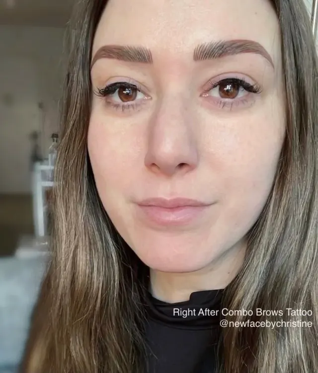 Combo Brows / Microshading result by New Face by Christine, NYC — photo 23