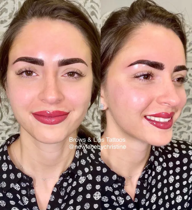 Combo Brows / Microshading result by New Face by Christine, NYC — photo 26