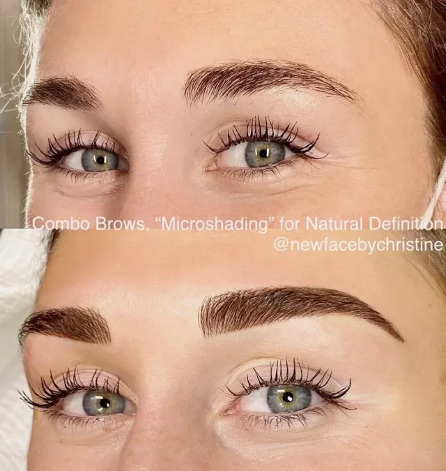 Combo Brows / Microshading result by New Face by Christine, NYC — photo 29