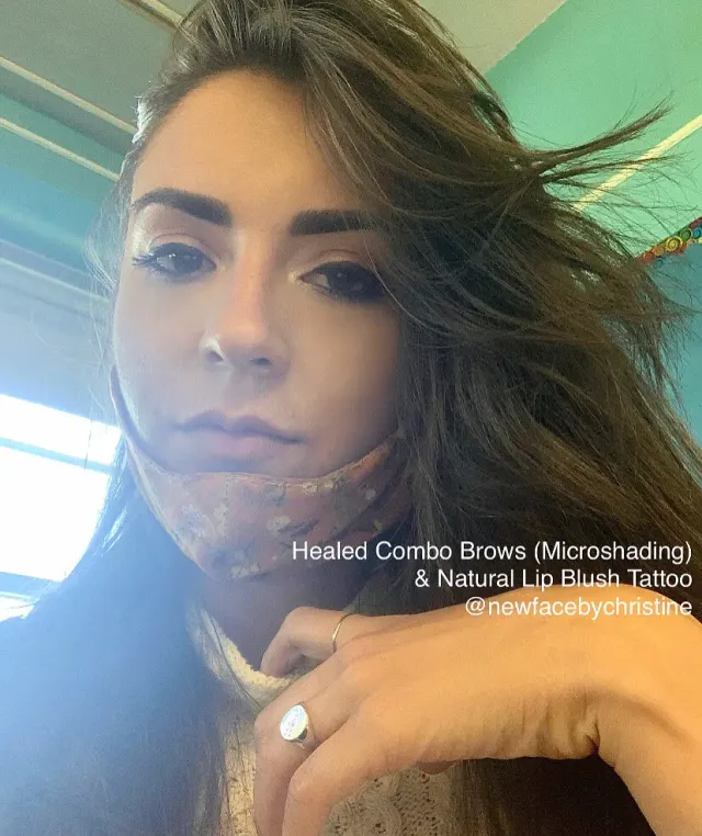 Combo Brows / Microshading result by New Face by Christine, NYC — photo 33