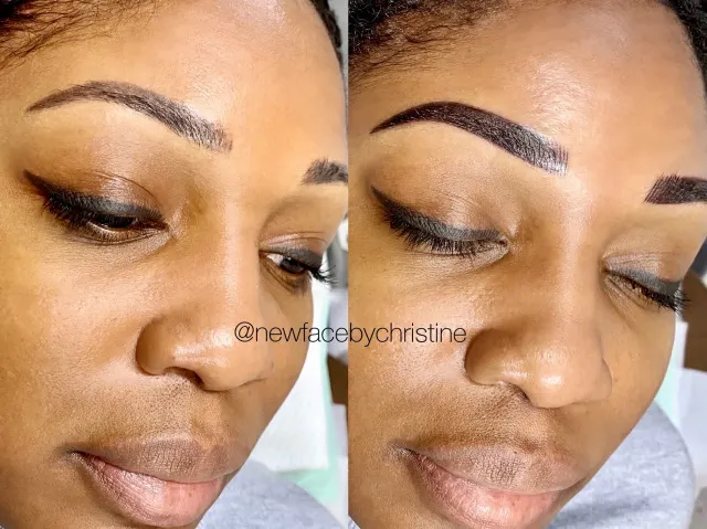 Combo Brows / Microshading result by New Face by Christine, NYC — photo 34