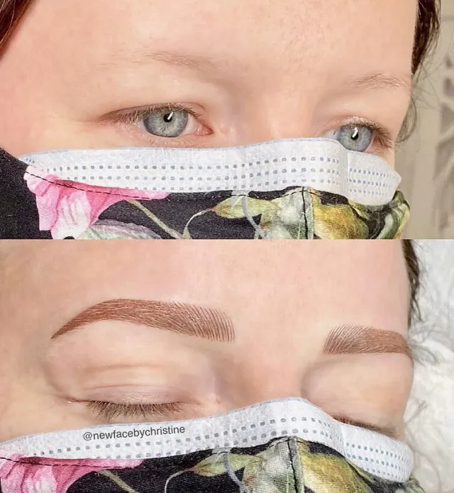 Combo Brows / Microshading result by New Face by Christine, NYC — photo 35