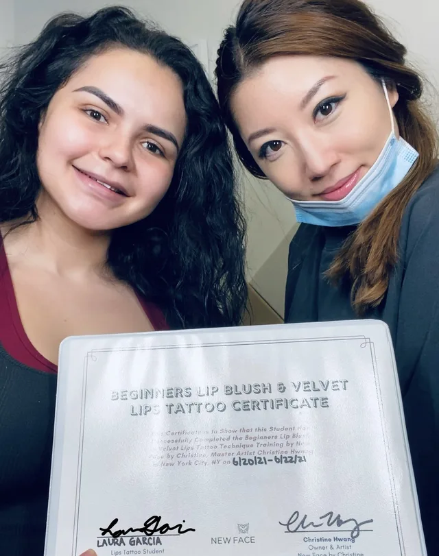 Lip blush training result by New Face by Christine, NYC — photo 4