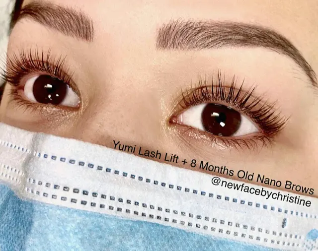 Yumi Lash Lift + Tint result by New Face by Christine, NYC — photo 21