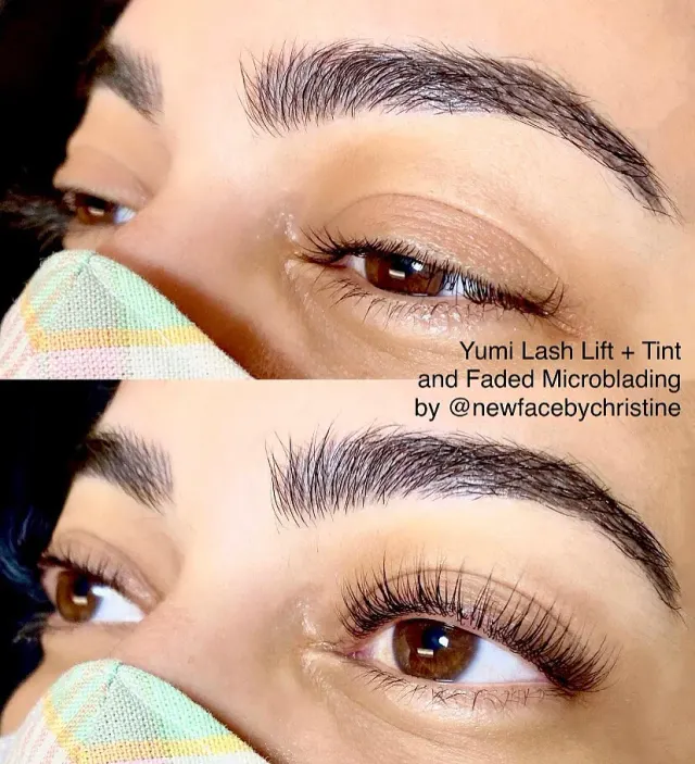 Yumi Lash Lift + Tint result by New Face by Christine, NYC — photo 30