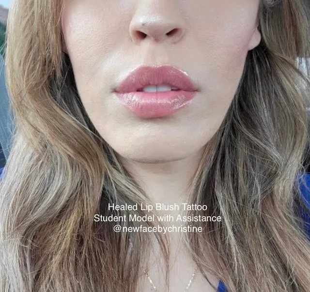 Lip Blush Tattoo result by New Face by Christine, NYC — photo 5