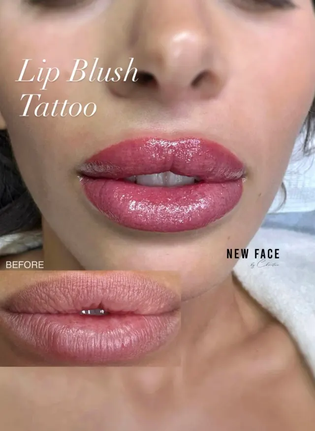 Lip Blush Tattoo result by New Face by Christine, NYC — photo 6