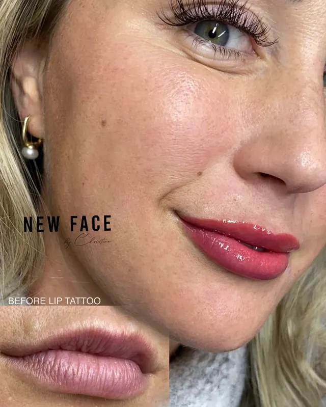 Lip Blush Tattoo result by New Face by Christine, NYC — photo 7