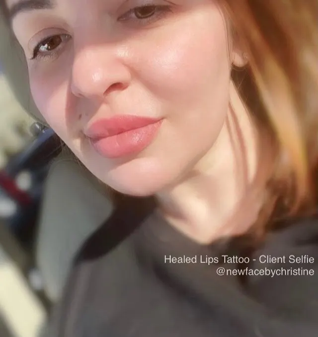 Lip Blush Tattoo result by New Face by Christine, NYC — photo 12