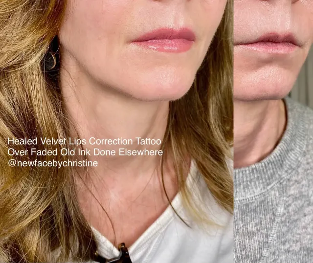 Lip Blush Tattoo result by New Face by Christine, NYC — photo 24