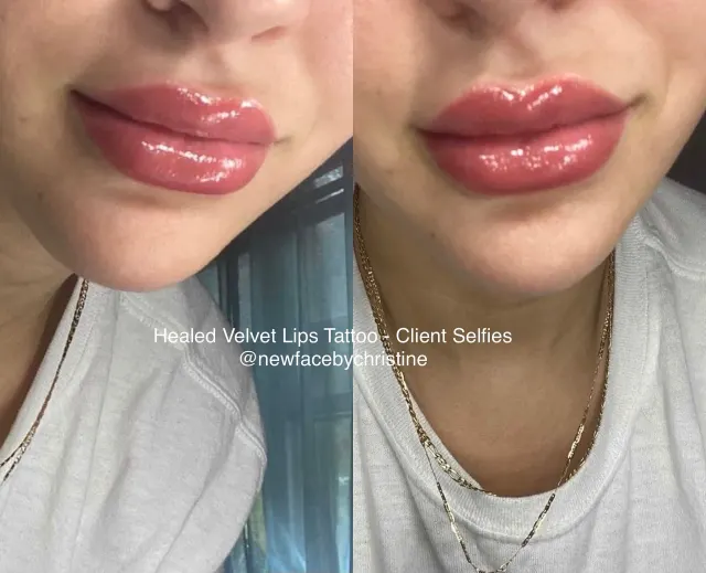 Lip Blush Tattoo result by New Face by Christine, NYC — photo 25