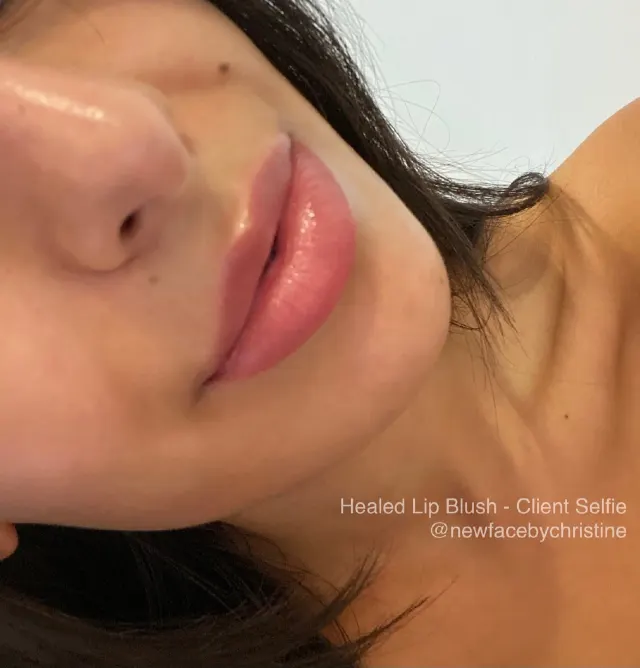 Lip Blush Tattoo result by New Face by Christine, NYC — photo 33
