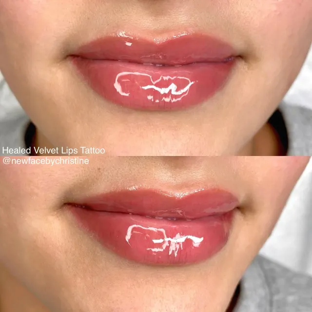 Lip Blush Tattoo result by New Face by Christine, NYC — photo 55