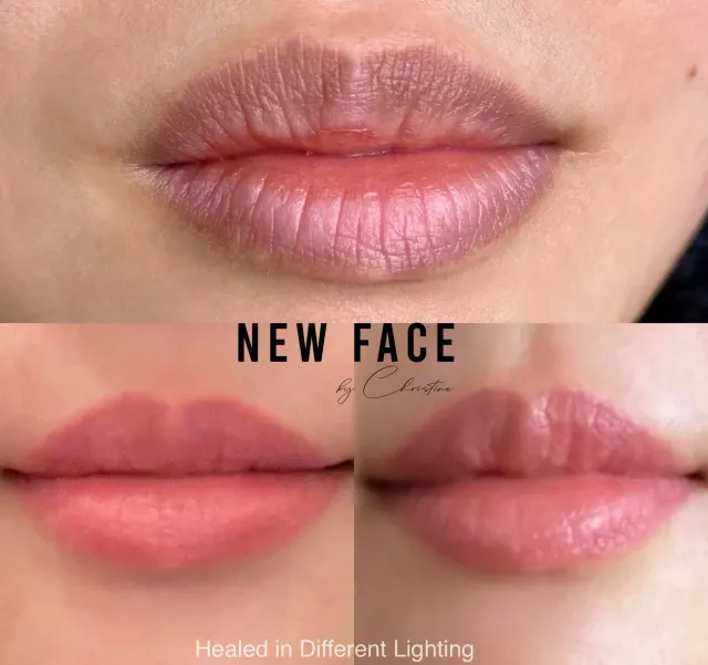 Lip Blush Tattoo result by New Face by Christine, NYC — photo 59