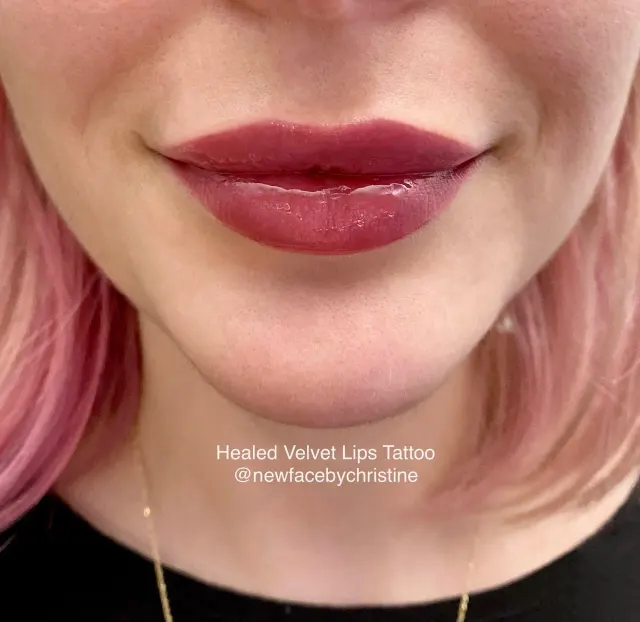 Lip Blush Tattoo result by New Face by Christine, NYC — photo 60