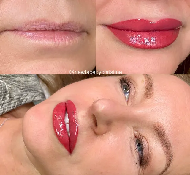 Lip Blush Tattoo result by New Face by Christine, NYC — photo 78