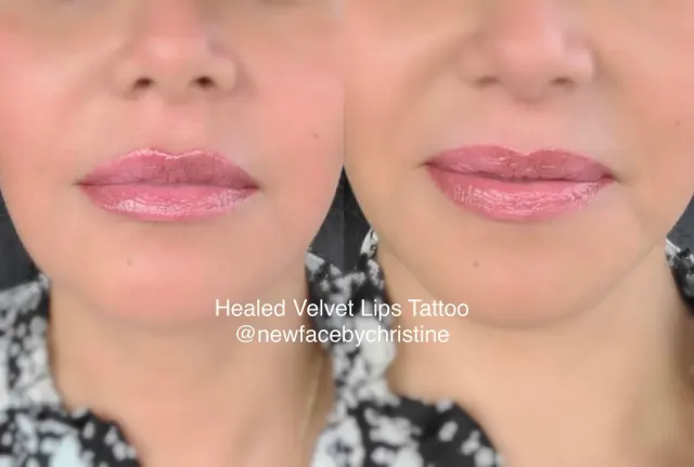 Lip Blush Tattoo result by New Face by Christine, NYC — photo 86