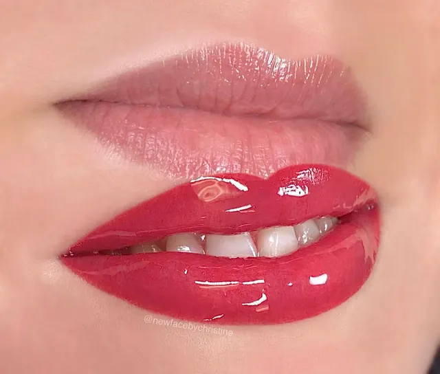 Lip Blush Tattoo result by New Face by Christine, NYC — photo 89