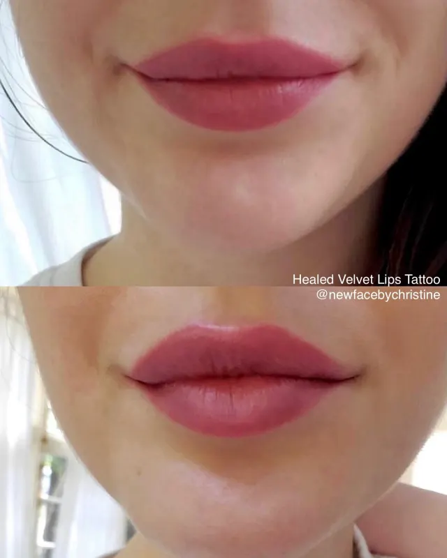 Lip Blush Tattoo result by New Face by Christine, NYC — photo 101