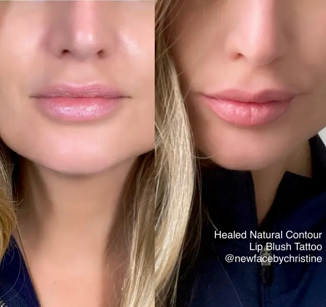 Lip Blush Tattoo result by New Face by Christine, NYC — photo 104
