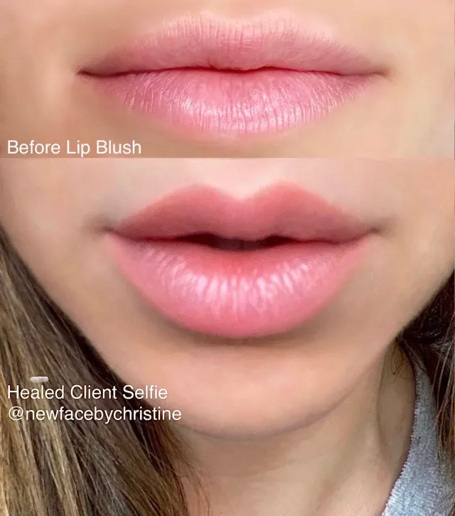 Lip Blush Tattoo result by New Face by Christine, NYC — photo 109