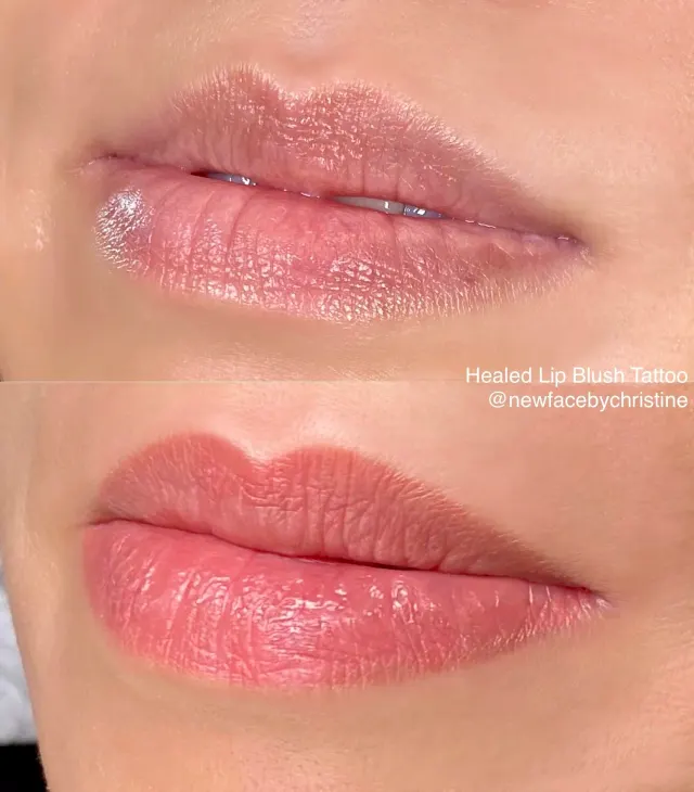 Lip Blush Tattoo result by New Face by Christine, NYC — photo 111