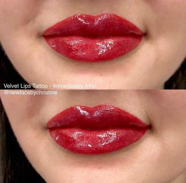 Lip Blush Tattoo result by New Face by Christine, NYC — photo 115