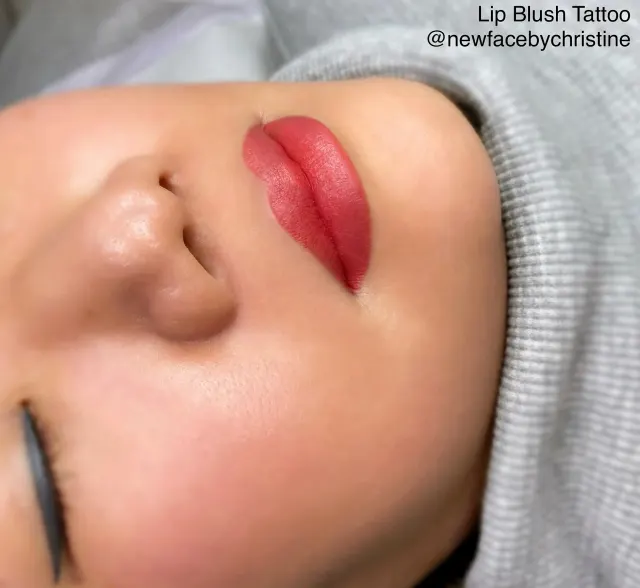 Lip Blush Tattoo result by New Face by Christine, NYC — photo 119
