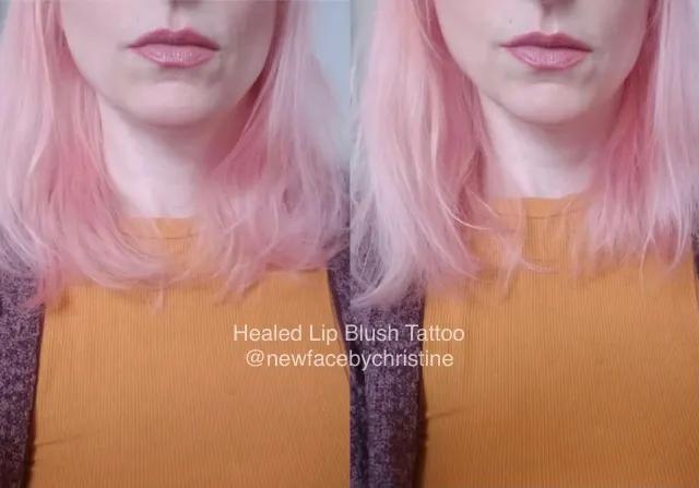 Lip Blush Tattoo result by New Face by Christine, NYC — photo 120