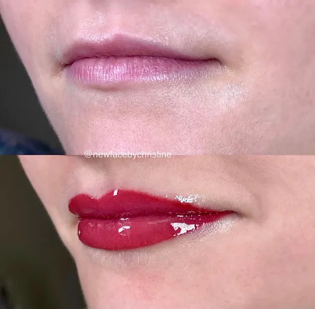 Lip Blush Tattoo result by New Face by Christine, NYC — photo 121