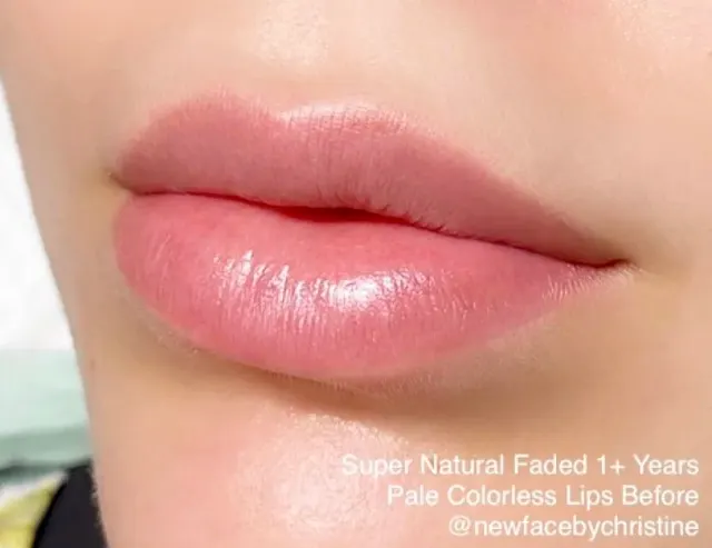 Lip Blush Tattoo result by New Face by Christine, NYC — photo 125