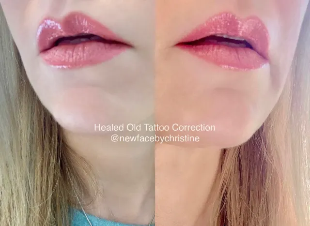 Lip Blush Tattoo result by New Face by Christine, NYC — photo 130