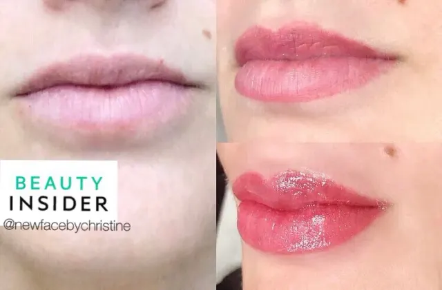 Lip Blush Tattoo result by New Face by Christine, NYC — photo 140