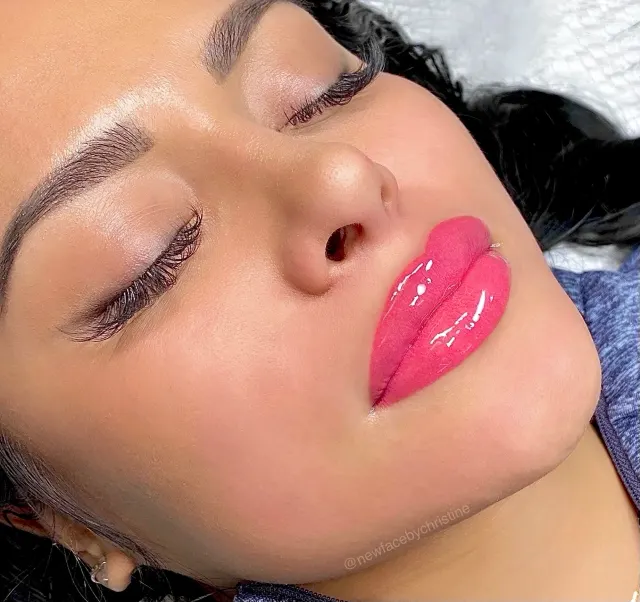 Lip Blush Tattoo result by New Face by Christine, NYC — photo 151