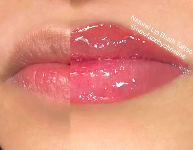 Lip Blush Tattoo result by New Face by Christine, NYC — photo 164