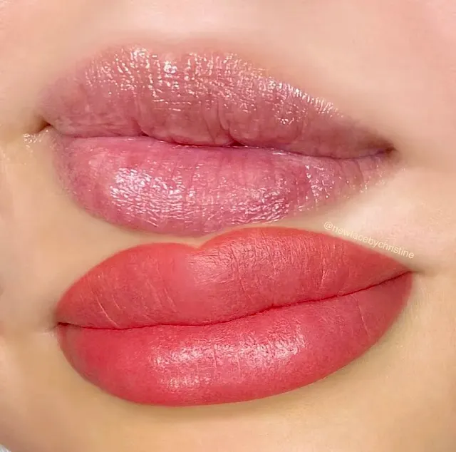 Lip Blush Tattoo result by New Face by Christine, NYC — photo 169