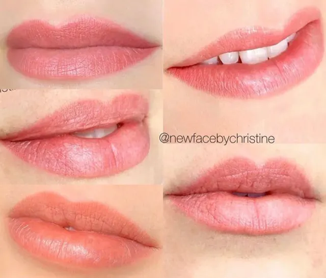 Lip Blush Tattoo result by New Face by Christine, NYC — photo 181