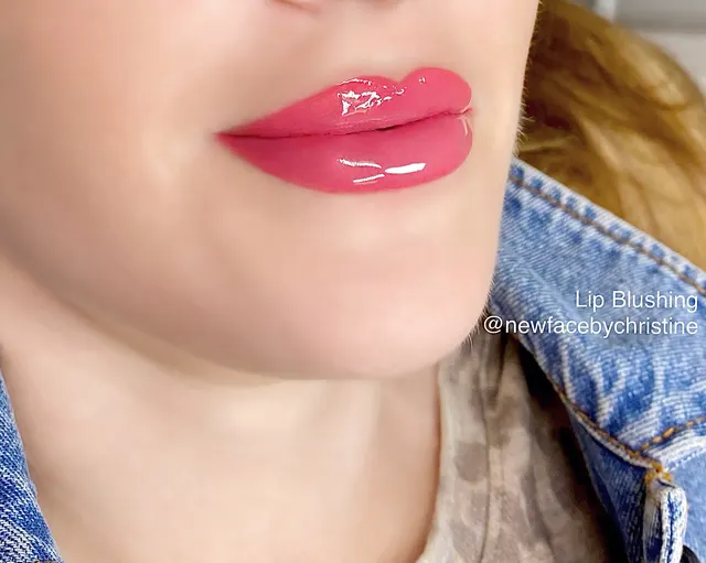 Lip Blush Tattoo result by New Face by Christine, NYC — photo 186