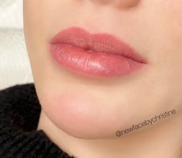 Lip Blush Tattoo result by New Face by Christine, NYC — photo 187