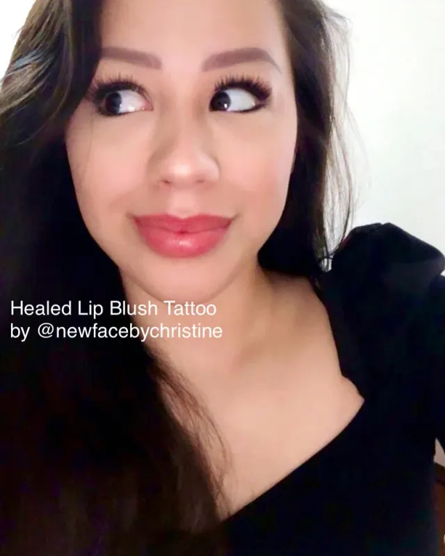 Lip Blush Tattoo result by New Face by Christine, NYC — photo 204