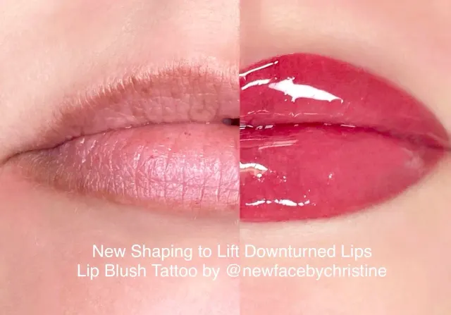 Lip Blush Tattoo result by New Face by Christine, NYC — photo 205