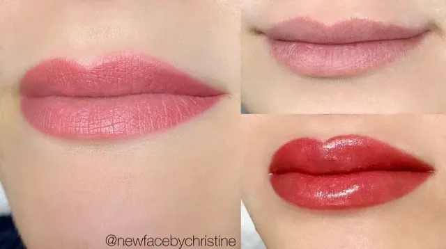 Lip Blush Tattoo result by New Face by Christine, NYC — photo 206