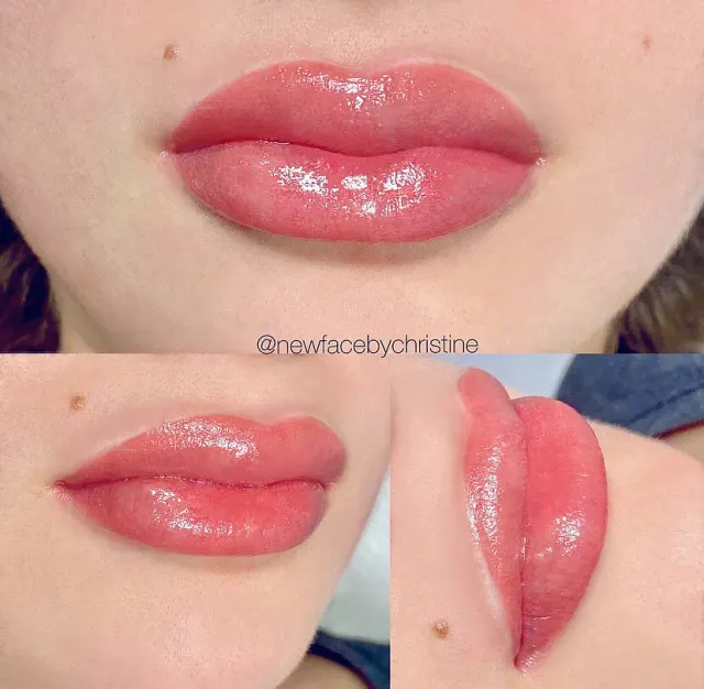 Lip Blush Tattoo result by New Face by Christine, NYC — photo 207