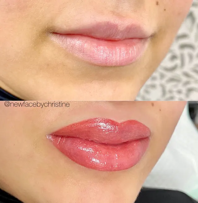 Lip Blush Tattoo result by New Face by Christine, NYC — photo 208