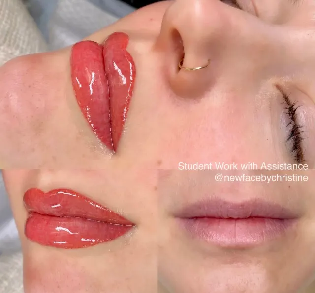 Lip Blush Tattoo result by New Face by Christine, NYC — photo 217