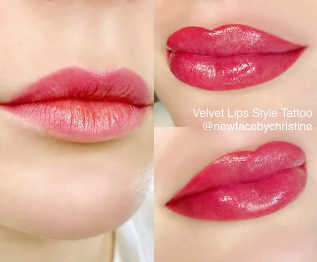 Lip Blush Tattoo result by New Face by Christine, NYC — photo 219